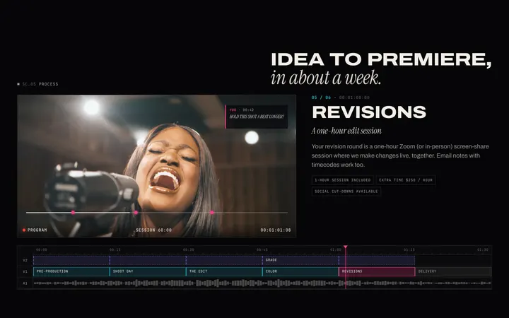 ahpmusicvideos.com, screen 6 of 12