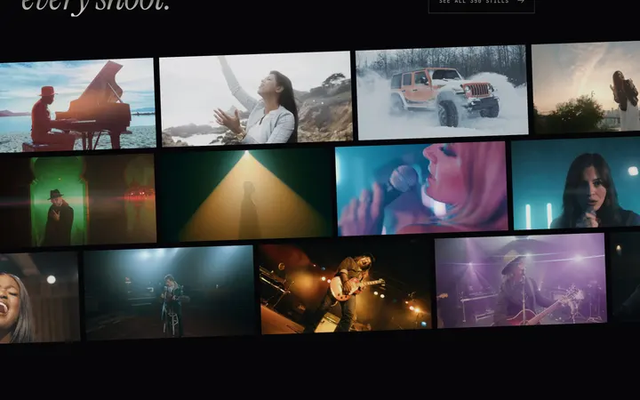 ahpmusicvideos.com, screen 10 of 12