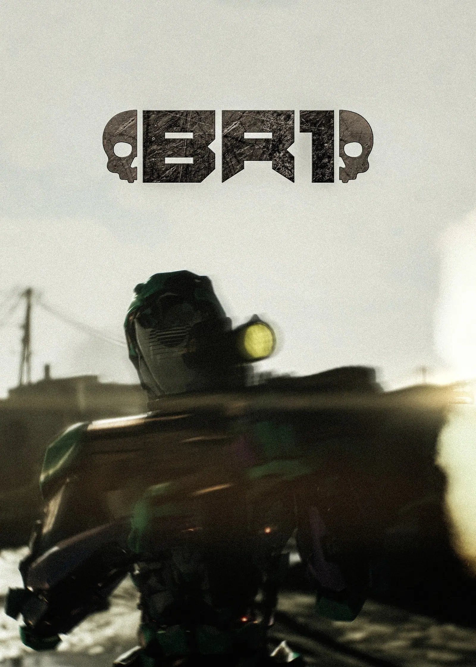 Cover concept: a droid in the dust