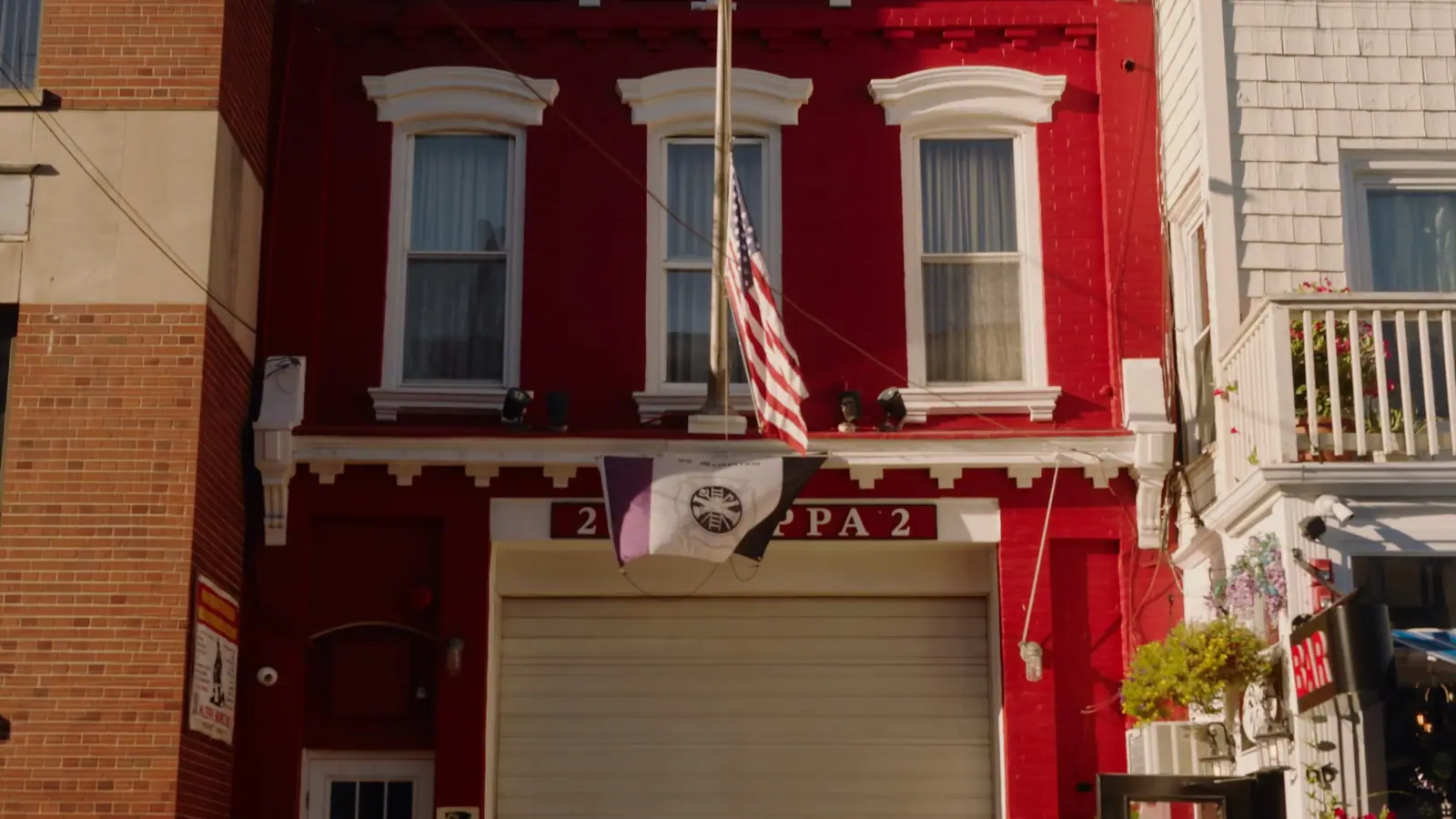 Nyack, New York, production still 6
