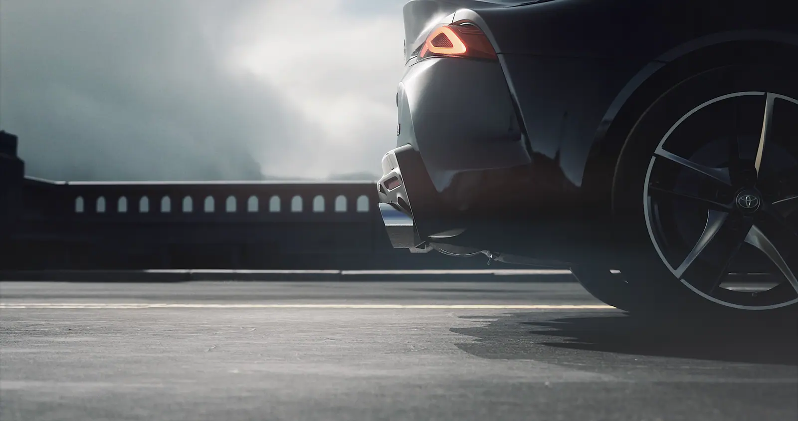 AWE Tuning · Toyota Supra, production still 5